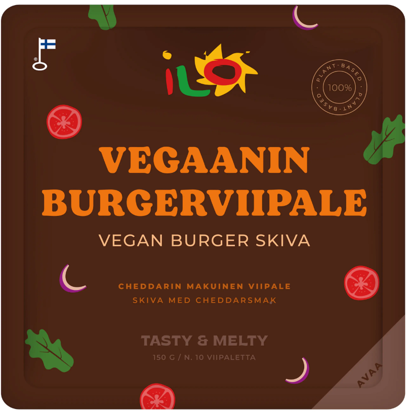 ilo vegan burger slices